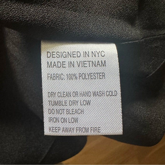 Yumi Kim Class Act Long Sleeve Floral Mock Neck Ruffle Mini Dress Black XS - Picture 7 of 8